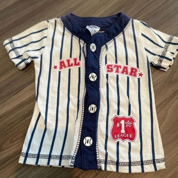 Swiggles baseball outfit size 0/3 months - Picture 2 of 5